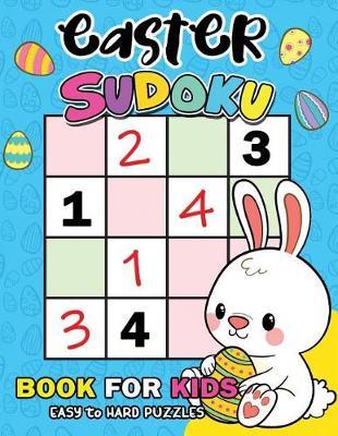 Book cover for Easter Sudoku Book for Kids