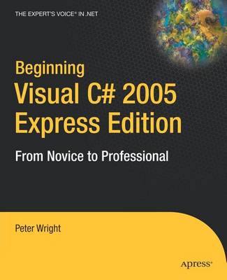 Book cover for Beginning Visual C# 2005 Express Edition: From Novice to Professional