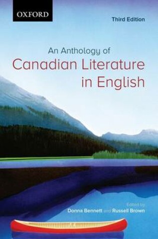 Cover of An Anthology of Canadian Literature in English