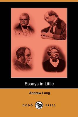 Book cover for Essays in Little (Dodo Press)