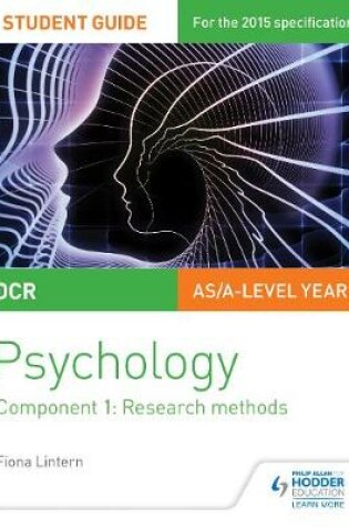 Cover of OCR Psychology Student Guide 1: Component 1: Research methods