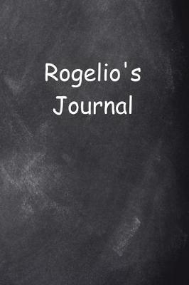 Book cover for Rogelio Personalized Name Journal Custom Name Gift Idea Rogelio