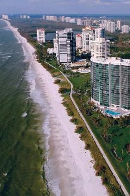 Book cover for Aerial View of the Beach in Naples, Florida Journal