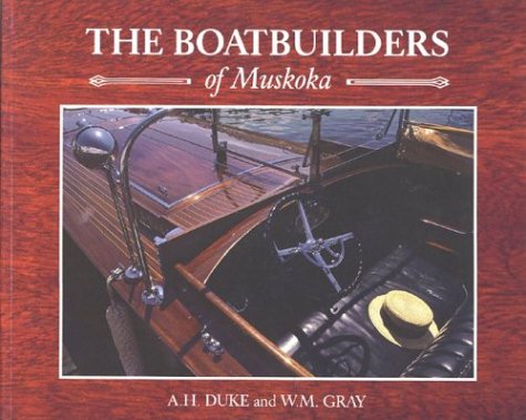 Book cover for The Boatbuilders of Muskoka