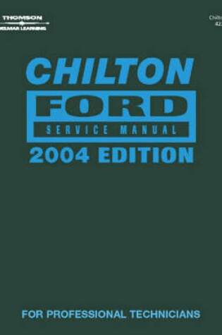 Cover of Chilton Ford Service Manual