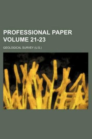 Cover of Professional Paper Volume 21-23