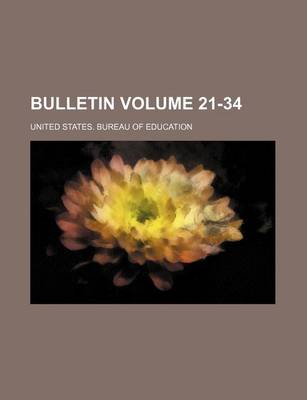 Book cover for Bulletin Volume 21-34