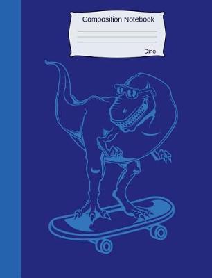 Book cover for Composition Notebook Dino