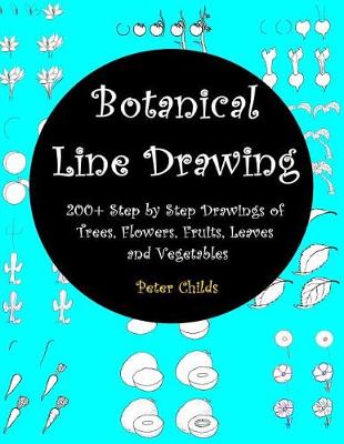 Book cover for Botanical Line Drawing