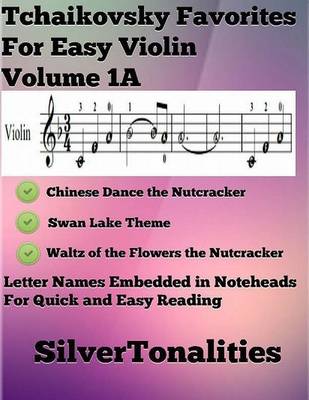 Book cover for Tchaikovsky Favorites for Easy Violin Volume 1 A