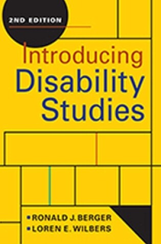 Cover of Introducing Disability Studies