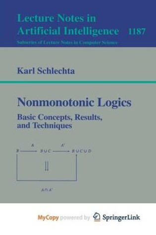 Cover of Nonmonotonic Logics