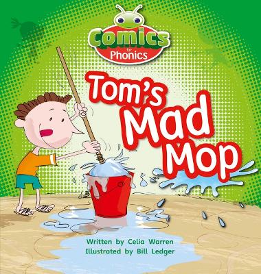 Cover of T322A Comics for Phonics Tom's Mad Mop Pink A Set 3