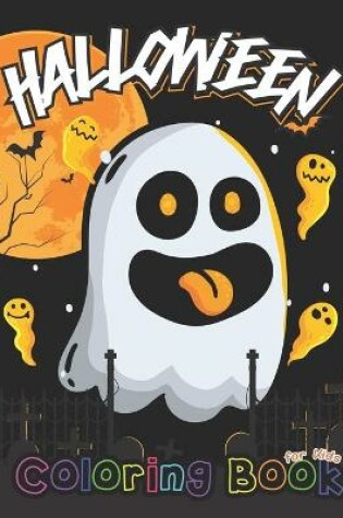 Cover of Halloween Coloring book for kids