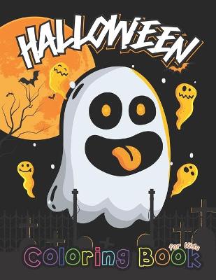 Book cover for Halloween Coloring book for kids