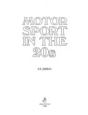 Book cover for Motor Sport in the Twenties