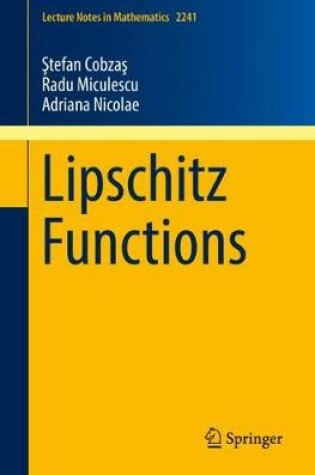 Cover of Lipschitz Functions