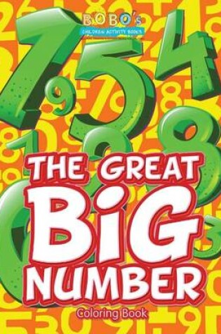 Cover of The Great Big Number Coloring Book