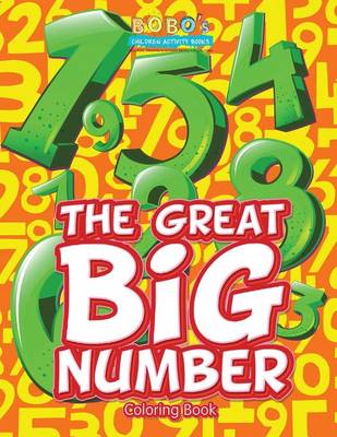 Book cover for The Great Big Number Coloring Book