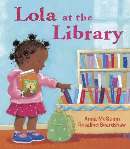 Book cover for Lola at the Library