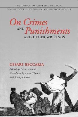 Cover of On Crimes and Punishments and Other Writings