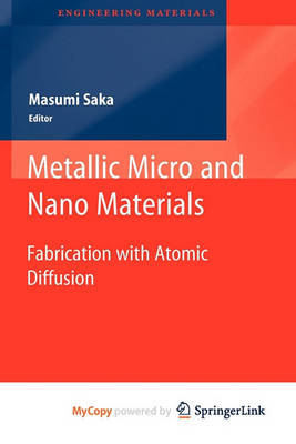 Cover of Metallic Micro and Nano Materials