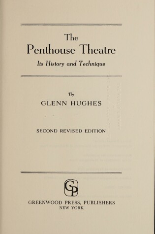 Cover of Penthouse Theatre