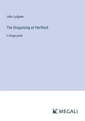 Book cover for The Disguising at Hertford