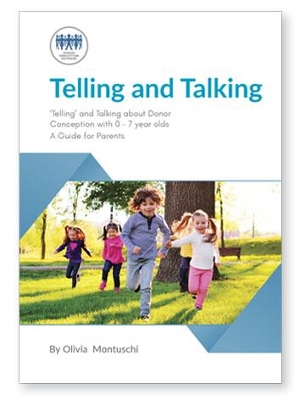 Book cover for Telling and Talking 0-7 Years