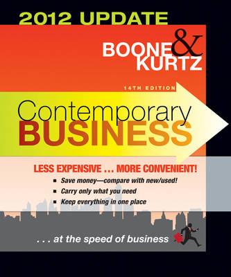 Book cover for Contemporary Business Update, Binder Version