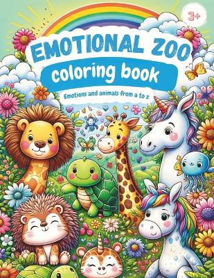 Cover of Emotional Zoo Coloring Book