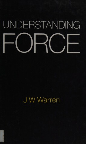 Book cover for Understanding Force