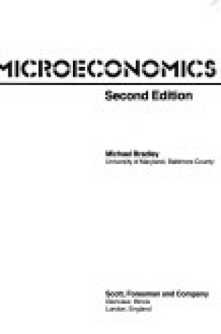 Cover of Microeconomics