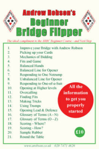 Cover of Andrew Beginner Bridge Flipper