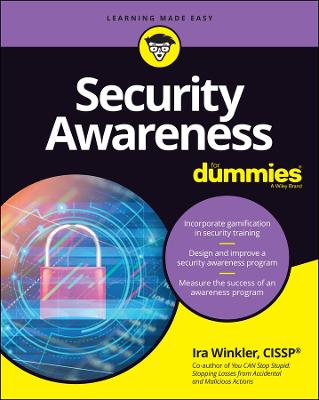Book cover for Security Awareness For Dummies