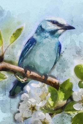 Book cover for Beautiful Bluebird Illustration Journal