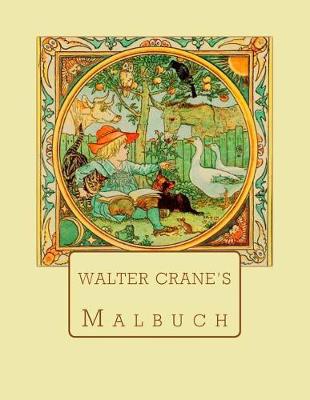 Book cover for Walter Crane's Malbuch