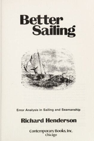 Cover of Better Sailing