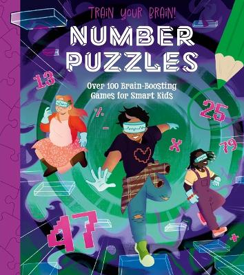 Book cover for Train Your Brain! Number Puzzles