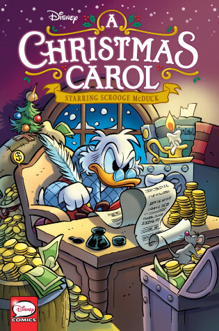 Cover of Disney A Christmas Carol, starring Scrooge McDuck (Graphic Novel)