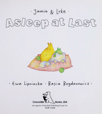 Book cover for Asleep at Last