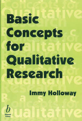 Cover of Basic Concepts for Qualitative Research