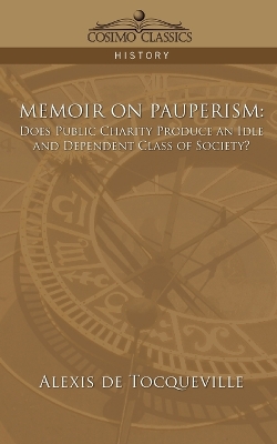 Cover of Memoir on Pauperism