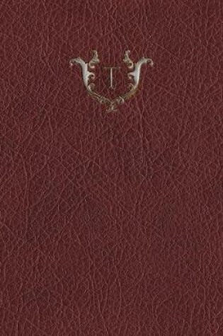 Cover of Monogram "T" Sketchbook