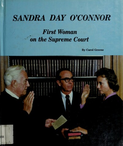 Book cover for Sandra Day O'Connor