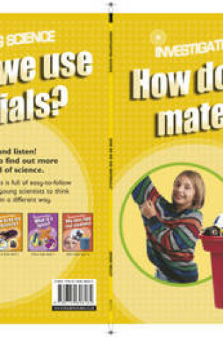 Cover of How Do We Use Materials?
