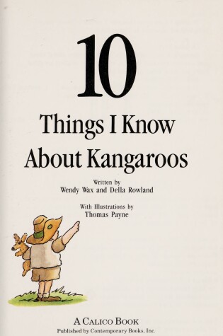 Cover of 10 Things I Know about Kangaroos