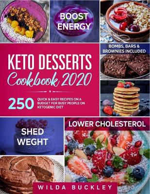 Book cover for Keto Dessert Cookbook 2020