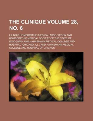 Book cover for The Clinique Volume 28, No. 6