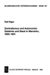 Book cover for Zentralismus Und Autonomie